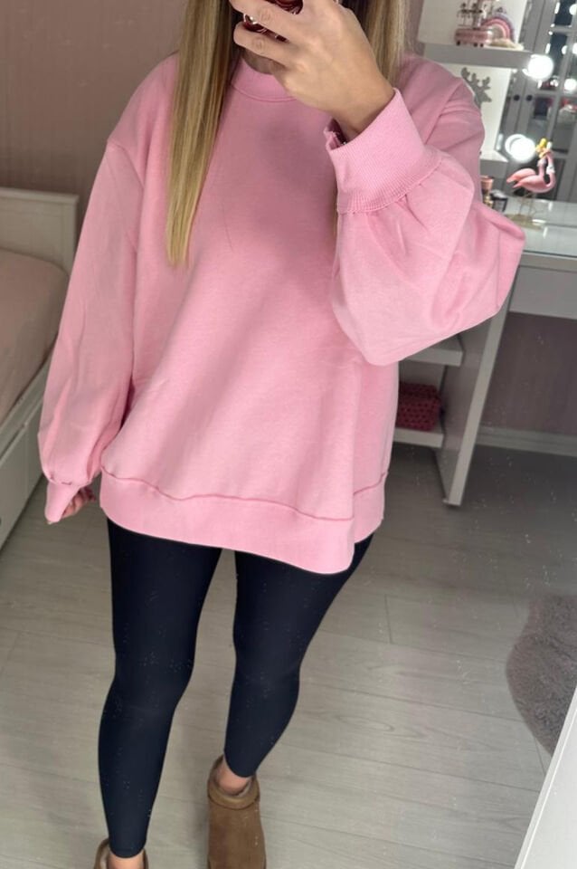 Pembe Sweatshirt