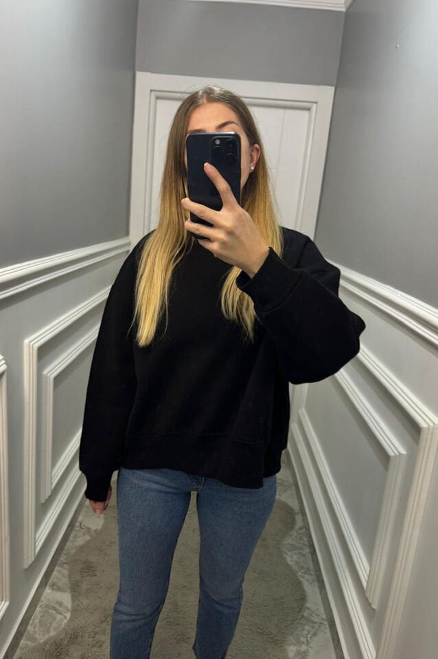 Siyah Sweatshirt